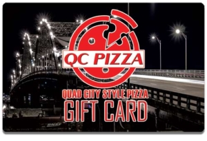 QC Pizza Gift Card - Great Gift Idea!