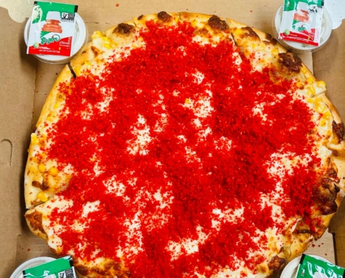 12" Hola Elote Pizza - QC Pizza Mahtomedi MN.