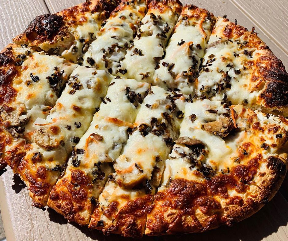 Chicken Wild Rice Pizza - QC Pizza MN.